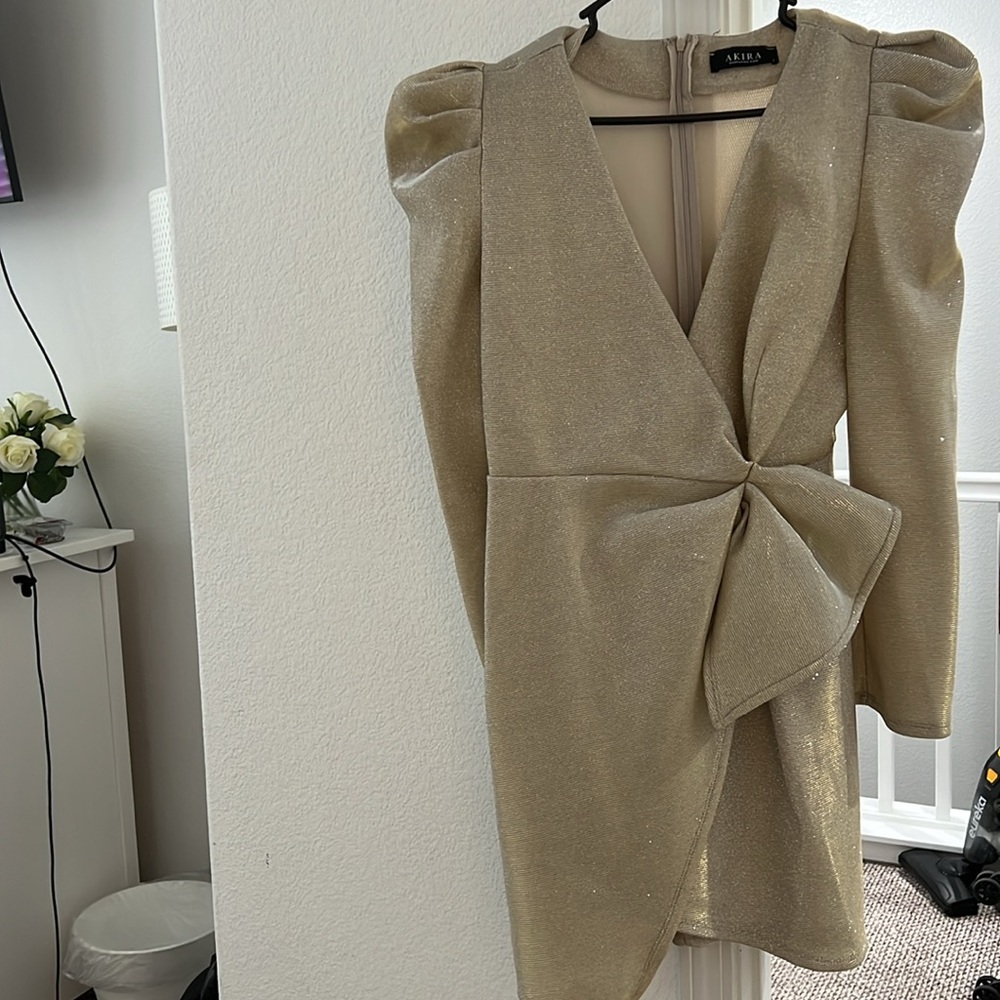 Gold Akira Dress